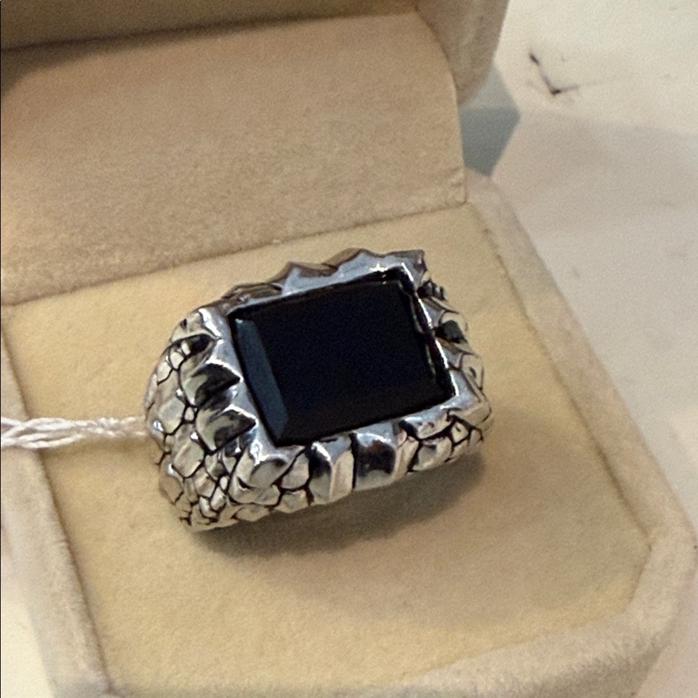 Effy Silver and Black Men's Ring